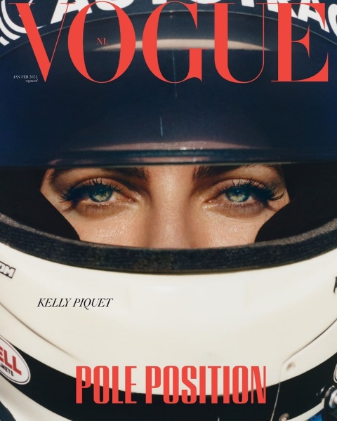 Девушка Ферстаппена (и бывшая Квята) – в журнале Vogue для родины Макса: запала на будущего чемпиона еще в 2016-м