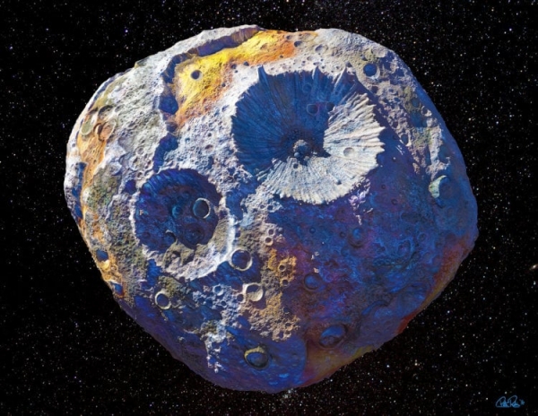Как миссия NASA к железному астероиду поможет изучить недра Земли? - Hi-News.ru