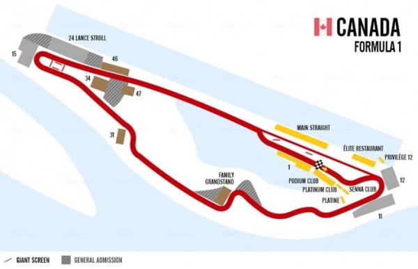 На Гран-при Канады у «Феррари» идеальный шанс грохнуть «Мерседес». Трасса с 6 прямыми скроет недостатки машины