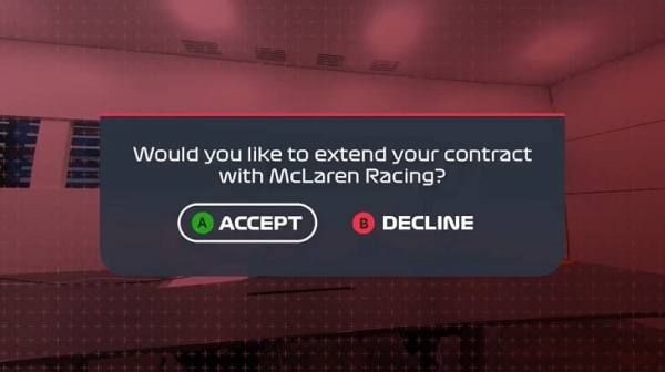 «Макларен» оформил новый контракт с восходящей звездой «Ф-1» в стиле сцены из симулятора. Реакция гонщика – «У меня проблемы?»