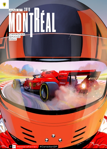 Постеры «Феррари» для Гран-при «Формулы-1» – особый вид искусства. Целая выставка итальянских мастеров комиксов
