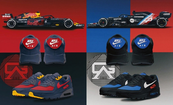 Дизайнер раскрасил топовые кроссовки Nike в цвета болидов «Формулы-1». Вышло свежее некоторых новых официальных ливрей