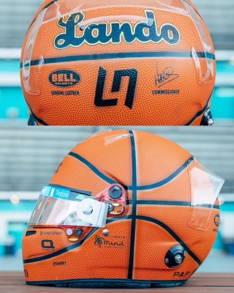 Топ-10 шлемов года в «Ф-1»: голова-баскетбольный мяч, маска Человека-Паука, фото болельщиков на голове Феттеля, сборка домашних животных