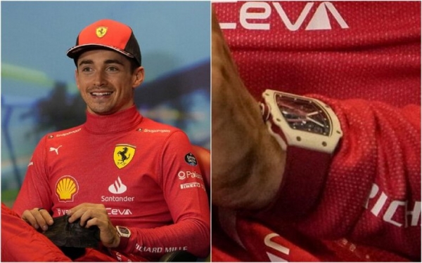 У Леклера увели именные часы за €320к на домашнем Гран-при «Феррари». Взамен выдали издевательский трофей