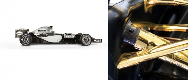 На новом «Ред Булл» для «Формулы-1» обнаружили деталь из настоящего золота. Дело не в позерстве, а в крепости конструкции